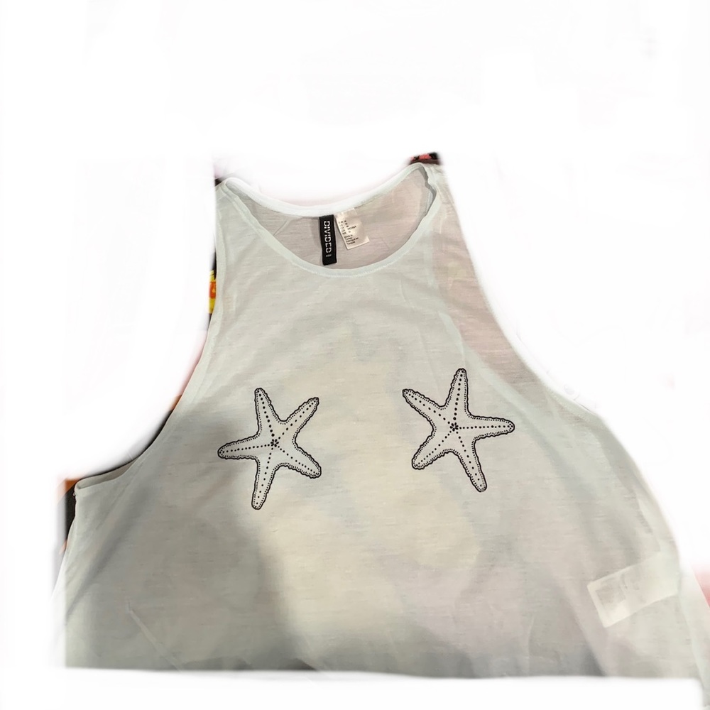 Star fish crop top